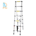 2+2m double side aluminium telescopic ladder EN131 CE